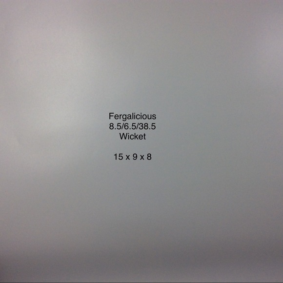 Fergalicious 8.5/ 6.5/38.5 Wicket Ankle Boots Chunky Heel Round Toe Vegan Suede - Picture 7 of 7